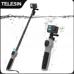 TELESIN Underwater Selfie Stick Waterproof Diving Extendable Selfie Stick Wireless Remote Control For Gopro Hero 8 9 10 11 12 13 TELESIN Underwater Selfie Stick Waterproof Diving Extendable Selfie Stick Wireless Remote Control For Gopro Hero 8 9 10 11 12 13