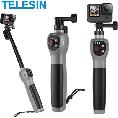 TELESIN Diving Underwater 0.85M Selfie Stick Waterproof Selfie Stick Wireless Remote Control For Gopro Hero 8 9 10 11 12 TELESIN Diving Underwater 0.85M Selfie Stick Waterproof Selfie Stick Wireless Remote Control For Gopro Hero 8 9 10 11 12