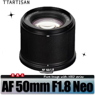 TTARTISAN Full Frame 50mm F1.8 Neo Auto Focus Mirrorless Camera Lens for Portrait Photography with Sony FE Nikon Z L-mount TTARTISAN Full Frame 50mm F1.8 Neo Auto Focus Mirrorless Camera Lens for Portrait Photography with Sony FE Nikon Z L-mount