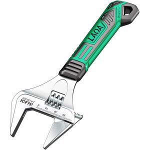 LAOA Large Opening Spanner CR-V Short Handle Wrench 6 LAOA Large Opening Spanner CR-V Short Handle Wrench 6