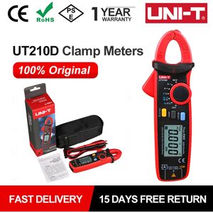 UNI-T Clamp Meter Digital UT210E UT210D AC Current Mini Clamp Multimeter True RMS Pliers Ammeter UT210C Auto Range UNI-T Clamp Meter Digital UT210E UT210D AC Current Mini Clamp Multimeter True RMS Pliers Ammeter UT210C Auto Range