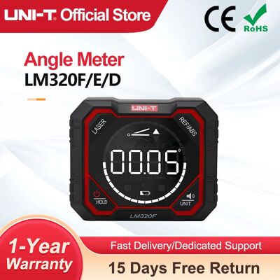 UNI-T Magnetic Inclinometer LM320D LM320E LM320F Angle Finder Digital Level Protractor 4*90 Degree Ruler Inclinometro UNI-T Magnetic Inclinometer LM320D LM320E LM320F Angle Finder Digital Level Protractor 4*90 Degree Ruler Inclinometro
