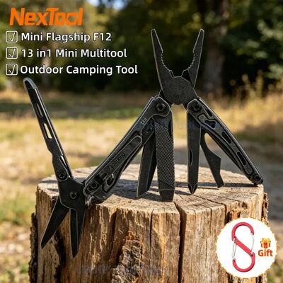 NexTool Multitool Mini Flagship F12 13 In 1 Portable Pliers Folding EDC Tools Screwdriver File Ruler Outdoor Camping Hand Tools NexTool Multitool Mini Flagship F12 13 In 1 Portable Pliers Folding EDC Tools Screwdriver File Ruler Outdoor Camping Hand Tools