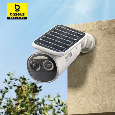 Baseus Security S2 Outdoor Camera 4K Clarity Solar Wireless Wifi Camera Smart Face ID IP67 Waterproof 145°FOV Smart App Control Baseus Security S2 Outdoor Camera 4K Clarity Solar Wireless Wifi Camera Smart Face ID IP67 Waterproof 145°FOV Smart App Control