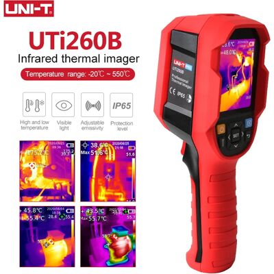 UNI-T UTI260B Thermal Imager 256X192 Pixels HD Infrared Thermal Camera Circuit Electrical Maintenance Water Leak Detector UNI-T UTI260B Thermal Imager 256X192 Pixels HD Infrared Thermal Camera Circuit Electrical Maintenance Water Leak Detector