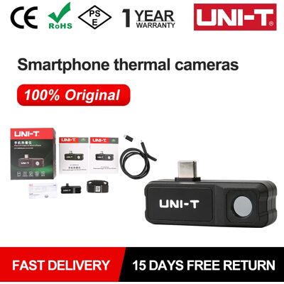UNI-T UTi120 Мобильный UTI120MS USB Инфракрасный Тепловизор Мобильные Телефоны Термографическая Камера Имиджер Камера ДляРемонта UNI-T UTi120 Мобильный UTI120MS USB Инфракрасный Тепловизор Мобильные Телефоны Термографическая Камера Имиджер Камера ДляРемонта