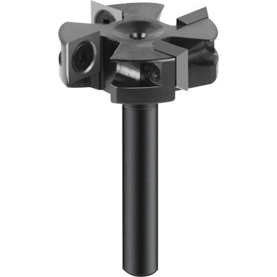 Dreanique Spoilboard Surfacing Router Bit, 8mm Shank 40mm Diameter, 4-Wings Planer bit for Wood Slab Flattening Dreanique Spoilboard Surfacing Router Bit, 8mm Shank 40mm Diameter, 4-Wings Planer bit for Wood Slab Flattening