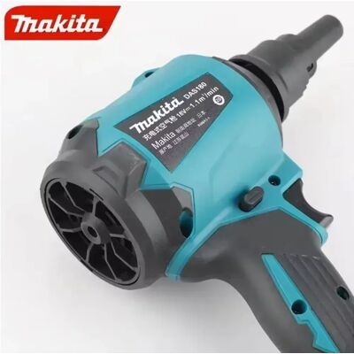 Makita Power Tools DAS180 18V Brushless Air Blower For Car Detailing And Workshop Dust Cleaning - High Power Quiet Operation Makita Power Tools DAS180 18V Brushless Air Blower For Car Detailing And Workshop Dust Cleaning - High Power Quiet Operation