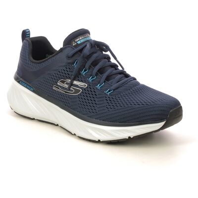 Skechers Edgeride Lace NVBL Navy Blue Mens trainers 232843 in a Plain Textile in Size 8 Skechers Edgeride Lace NVBL Navy Blue Mens trainers 232843 in a Plain Textile in Size 8