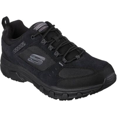 Skechers Oak Canyon Relaxed Fit BBK Black Mens trainers 51893 in a Plain Leather and Man-made in Size 7.5 Skechers Oak Canyon Relaxed Fit BBK Black Mens trainers 51893 in a Plain Leather and Man-made in Size 7.5