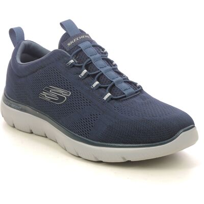 Skechers Summits Louvin NVY Navy Mens trainers 232186 in a Plain Textile in Size 9 Skechers Summits Louvin NVY Navy Mens trainers 232186 in a Plain Textile in Size 9