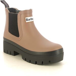 Barbour Halton Wellie Mushroom Womens Chelsea Boots LRF0100-BE31 in a Plain Rubber in Size 8 Barbour Halton Wellie Mushroom Womens Chelsea Boots LRF0100-BE31 in a Plain Rubber in Size 8