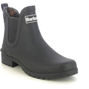 Barbour Wilton Wellie Black Womens Chelsea Boots LRF0066-BK11 in a Plain Man-made in Size 6 Barbour Wilton Wellie Black Womens Chelsea Boots LRF0066-BK11 in a Plain Man-made in Size 6
