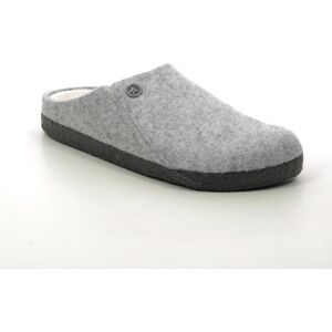 Birkenstock Zermatt Fur W Light grey Womens slipper mules 101508600 in a Plain Felt in Size 41 Birkenstock Zermatt Fur W Light grey Womens slipper mules 101508600 in a Plain Felt in Size 41