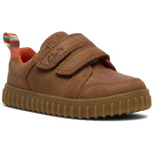 Clarks Cove Pop T Tan Leather Kids Boys Toddler Shoes 8675-67G in a Plain Leather in Size 5.5 Clarks Cove Pop T Tan Leather Kids Boys Toddler Shoes 8675-67G in a Plain Leather in Size 5.5