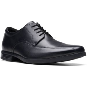 Clarks Howard Over Tram Black leather Mens formal shoes 7492-57G in a Plain Leather in Size 10 Clarks Howard Over Tram Black leather Mens formal shoes 7492-57G in a Plain Leather in Size 10
