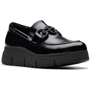 Clarks Loriini Izzy Black patent Womens loafers 7980-54D in a Plain Leather in Size 6.5 Clarks Loriini Izzy Black patent Womens loafers 7980-54D in a Plain Leather in Size 6.5