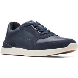 Clarks Racelite Move Navy Leather Mens comfort shoes 7056-07G in a Plain Leather in Size 7 Clarks Racelite Move Navy Leather Mens comfort shoes 7056-07G in a Plain Leather in Size 7