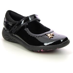 Clarks Relda Sea K Mary Jane Black patent Kids girls school shoes 7224-17G in a Plain Leather in Size 9 Clarks Relda Sea K Mary Jane Black patent Kids girls school shoes 7224-17G in a Plain Leather in Size 9