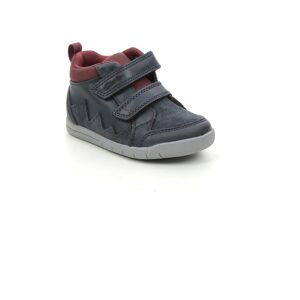 Clarks Rex Park T Navy Leather Kids Toddler Boys Boots 5218-86F in a Plain Leather in Size 9.5 Clarks Rex Park T Navy Leather Kids Toddler Boys Boots 5218-86F in a Plain Leather in Size 9.5
