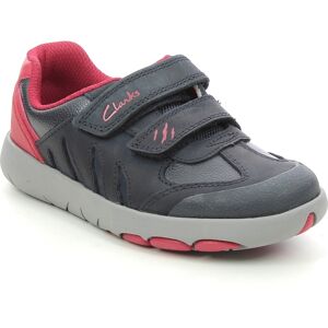 Clarks Rex Play K Navy Leather Kids Boys Shoes 6193-06F in a Plain Leather in Size 13 Clarks Rex Play K Navy Leather Kids Boys Shoes 6193-06F in a Plain Leather in Size 13
