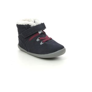 Clarks Roamer Snug T Navy Suede Kids Boys First Shoes 6143-67G in a Plain Suede Leather in Size 3.5 Clarks Roamer Snug T Navy Suede Kids Boys First Shoes 6143-67G in a Plain Suede Leather in Size 3.5