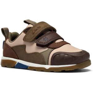 Clarks Steggy2track T Taupe multi Kids Boys Toddler Shoes 8623-67G in a Plain Leather in Size 5 Clarks Steggy2track T Taupe multi Kids Boys Toddler Shoes 8623-67G in a Plain Leather in Size 5
