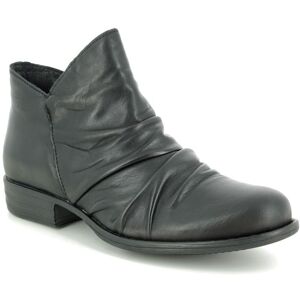 Creator Muskro Black leather Womens Ankle Boots IB18387-30 in a Plain Leather in Size 42 Creator Muskro Black leather Womens Ankle Boots IB18387-30 in a Plain Leather in Size 42