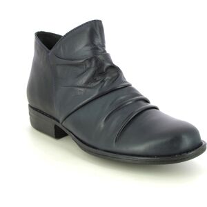 Creator Muskro Navy leather Womens ankle boots IB18387-71 in a Plain Leather in Size 40 Creator Muskro Navy leather Womens ankle boots IB18387-71 in a Plain Leather in Size 40