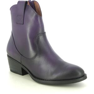 Creator Onyx Berna Lo Purple Leather Womens ankle boots IB23505-95 in a Plain Leather in Size 39 Creator Onyx Berna Lo Purple Leather Womens ankle boots IB23505-95 in a Plain Leather in Size 39