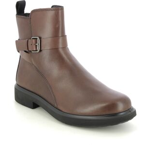 ECCO Amsterdam Tex Metropole Brown leather Womens ankle boots 222013-01667 in a Plain Leather in Size 38 ECCO Amsterdam Tex Metropole Brown leather Womens ankle boots 222013-01667 in a Plain Leather in Size 38