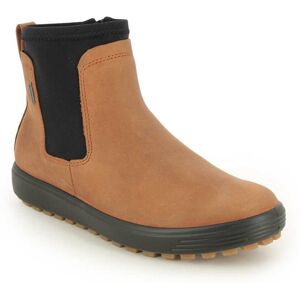 ECCO Soft 7 Gtx Tred Brown leather Womens Ankle Boots 450463-60440 in a Plain Leather in Size 37 ECCO Soft 7 Gtx Tred Brown leather Womens Ankle Boots 450463-60440 in a Plain Leather in Size 37