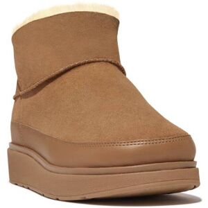 FitFlop Gen-ff Shear Tan Suede Womens ankle boots 9GP1-A69 in a Plain Sheepskin in Size 4 FitFlop Gen-ff Shear Tan Suede Womens ankle boots 9GP1-A69 in a Plain Sheepskin in Size 4