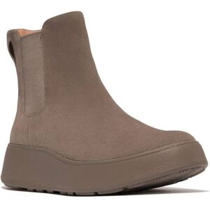 FitFlop F-mode Chelsea Taupe Womens Chelsea Boots 9FK3-A76 in a Plain Suede Leather in Size 5.5 FitFlop F-mode Chelsea Taupe Womens Chelsea Boots 9FK3-A76 in a Plain Suede Leather in Size 5.5