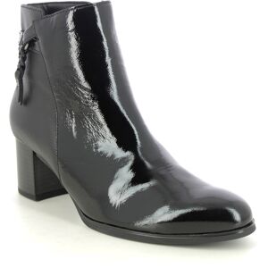 Gabor Bonn Black Patent Leather Womens Heeled Boots 55.692.97 in a Plain Leather in Size 4.5 Gabor Bonn Black Patent Leather Womens Heeled Boots 55.692.97 in a Plain Leather in Size 4.5