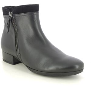 Gabor Briano Bolan Breck Black leather Womens Heeled Boots 72.718.57 in a Plain Leather in Size 3.5 Gabor Briano Bolan Breck Black leather Womens Heeled Boots 72.718.57 in a Plain Leather in Size 3.5