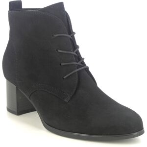Gabor Burst Bonn Lace Black Suede Womens Heeled Boots 75.690.17 in a Plain Suede Leather in Size 6 Gabor Burst Bonn Lace Black Suede Womens Heeled Boots 75.690.17 in a Plain Suede Leather in Size 6