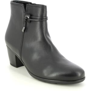 Gabor Ela Black leather Womens Heeled Boots 75.522.27 in a Plain Leather in Size 6 Gabor Ela Black leather Womens Heeled Boots 75.522.27 in a Plain Leather in Size 6