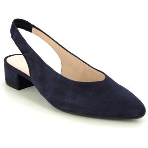 Gabor Mack Navy suede Womens Slingback Shoes 21.520.16 in a Plain Suede Leather in Size 2.5 Gabor Mack Navy suede Womens Slingback Shoes 21.520.16 in a Plain Suede Leather in Size 2.5