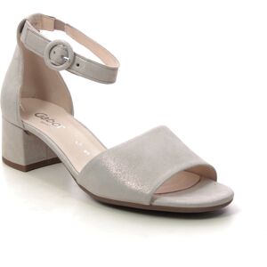 Gabor Maid Jamma Light Gold Womens Heeled Sandals 42.902.14 in a Plain Leather in Size 4.5 Gabor Maid Jamma Light Gold Womens Heeled Sandals 42.902.14 in a Plain Leather in Size 4.5