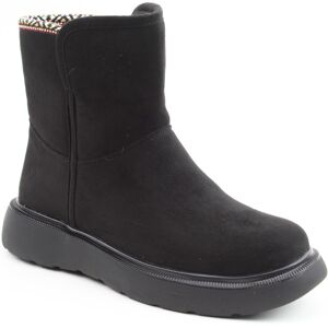 Heavenly Feet Karla Bootie Black Womens slippers AB0004490-34 in a Plain Textile in Size 6 Heavenly Feet Karla Bootie Black Womens slippers AB0004490-34 in a Plain Textile in Size 6