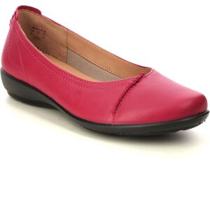 Hotter Robyn 2 Wide Red leather Womens pumps 10313-80 in a Plain Leather in Size 5.5 Hotter Robyn 2 Wide Red leather Womens pumps 10313-80 in a Plain Leather in Size 5.5