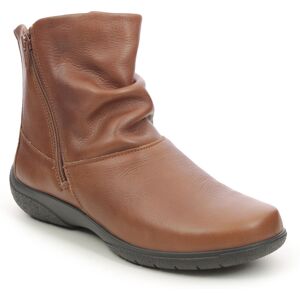Hotter Whisper Standard Fit Tan Leather Womens Ankle Boots 1914-21 in a Plain Leather in Size 7.5 Hotter Whisper Standard Fit Tan Leather Womens Ankle Boots 1914-21 in a Plain Leather in Size 7.5