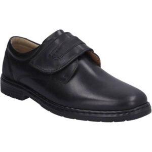 Josef Seibel Alastair 02 Vel Black leather Mens Riptape Shoes 42802-860100 in a Plain Leather in Size 44 Josef Seibel Alastair 02 Vel Black leather Mens Riptape Shoes 42802-860100 in a Plain Leather in Size 44