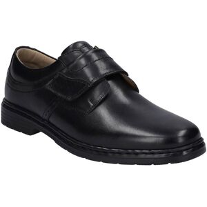 Josef Seibel Alastair 16 Vel Black leather Mens Riptape Shoes 42816-859100 in a Plain Leather in Size 45 Josef Seibel Alastair 16 Vel Black leather Mens Riptape Shoes 42816-859100 in a Plain Leather in Size 45