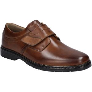 Josef Seibel Alastair 16 Vel Cognac leather Mens Riptape Shoes 42816-859370 in a Plain Leather in Size 42 Josef Seibel Alastair 16 Vel Cognac leather Mens Riptape Shoes 42816-859370 in a Plain Leather in Size 42
