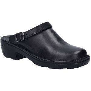 Josef Seibel Betsy Clog Black leather Womens slipper mules 95920-23600 in a Plain Leather in Size 42 Josef Seibel Betsy Clog Black leather Womens slipper mules 95920-23600 in a Plain Leather in Size 42
