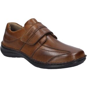 Josef Seibel New Anvers 02 Velcro Cognac leather Mens Riptape Shoes 44902-859370 in a Plain Leather in Size 42 Josef Seibel New Anvers 02 Velcro Cognac leather Mens Riptape Shoes 44902-859370 in a Plain Leather in Size 42