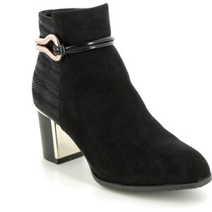 Lotus Autumn Greeve Black Womens Heeled Boots in a Plain in Size 8 Lotus Autumn Greeve Black Womens Heeled Boots in a Plain in Size 8