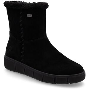 Remonte D1T75-02 Durlugg Fur Tex Black Suede Womens Winter Boots in a Plain Suede Leather in Size 39 Remonte D1T75-02 Durlugg Fur Tex Black Suede Womens Winter Boots in a Plain Suede Leather in Size 39